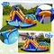 Shark-Themed Inflatable Water Slide Bounce House 4 Kids Outdoor Play